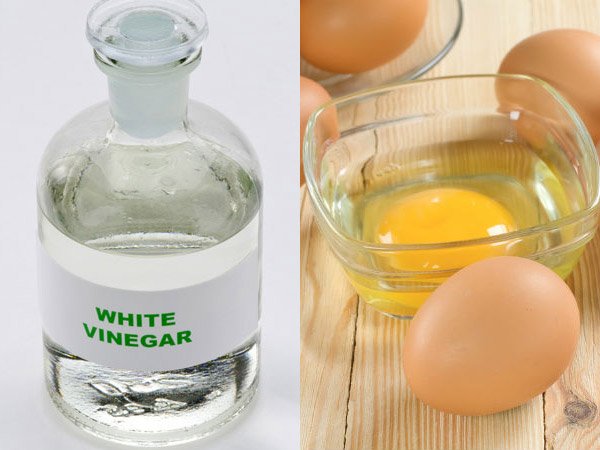 வினிகர் மற்றும் முட்டை