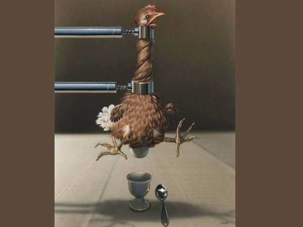 கோழி முட்டை : 