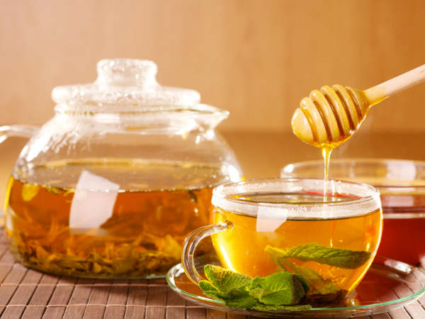 க்ரீன் டீ - தேன் 