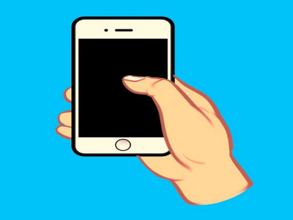 ஸ்மார்ட் போனை ஒரு கையால் பிடிப்பது 