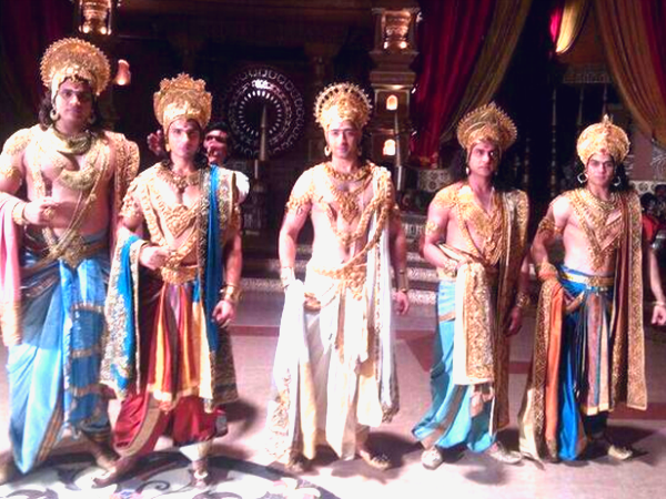 பாண்டவர்களின் வருகை