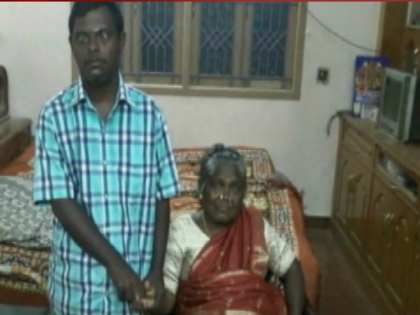 மனவளர்ச்சி குன்றிய மகன் 