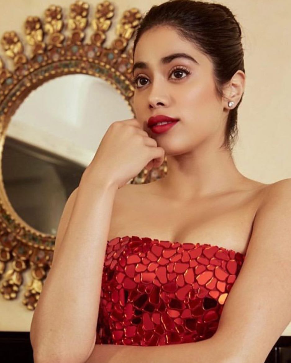 ஜான்வி கபூர் மேக்கப் 