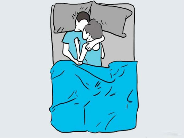 மார்பில் தலை சாய்த்த நிலை (head on chest position)