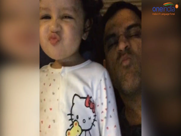 தோனி மகள்