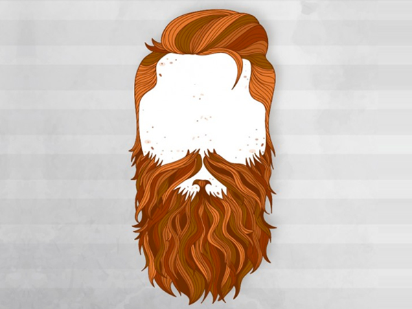 கச்சிதமான தாடி