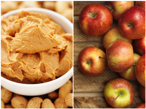 ஆப்பிள் மற்றும் வேர்க்கடலை வெண்ணெய்