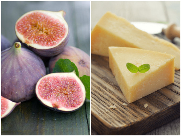 அத்திப்பழம் மற்றும் ஆட்டுப் பால் சீஸ்