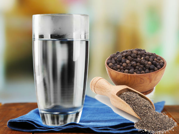 வெதுவெதுப்பான மிளகு நீர்