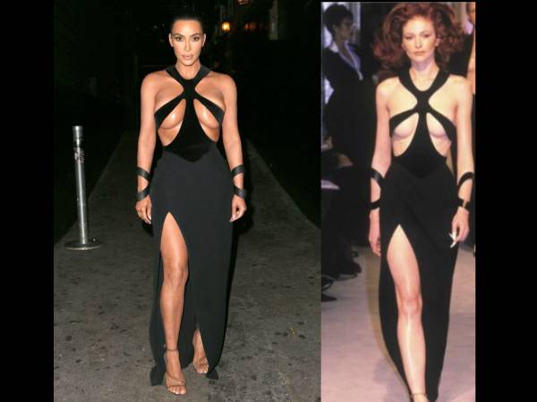 தியரி முக்லர் விண்டேஜ் கவுன்