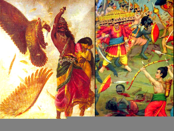 ராவணனுடன் போர்