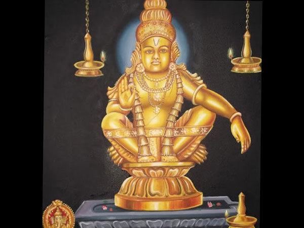 தியானத்தில் ஐயப்பன்