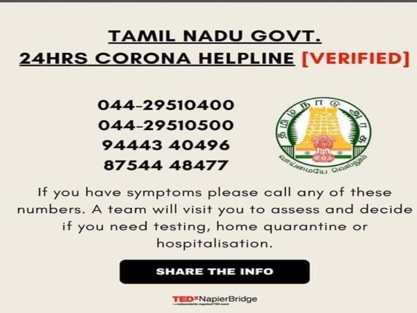 கொரோனா கட்டுப்பாட்டு அறை