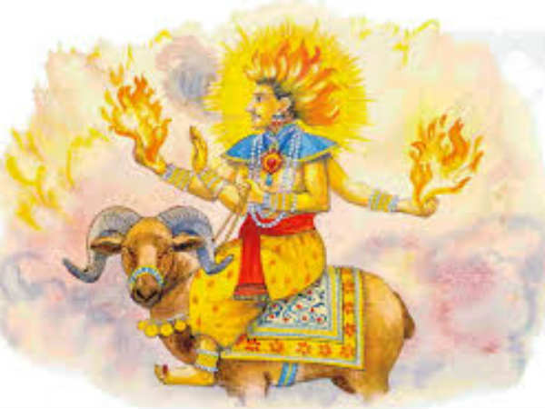 வனத்தை எரித்த அக்னிதேவன்