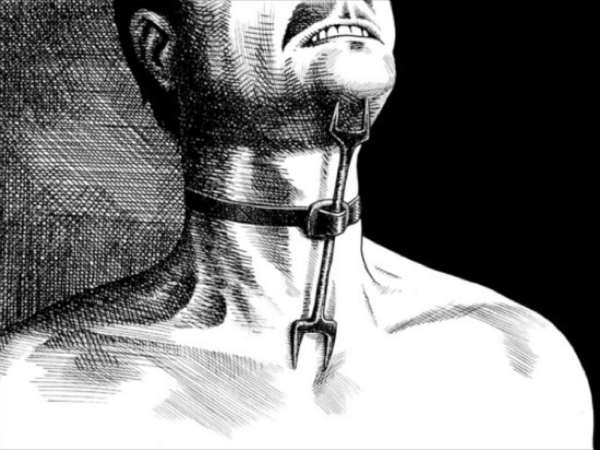 கழுத்து சித்திரவதை(Heretic’s Fork)