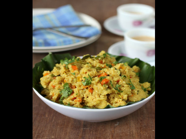 ஓட்மீலில் காய்கறிகளைச் சேர்க்கவும்