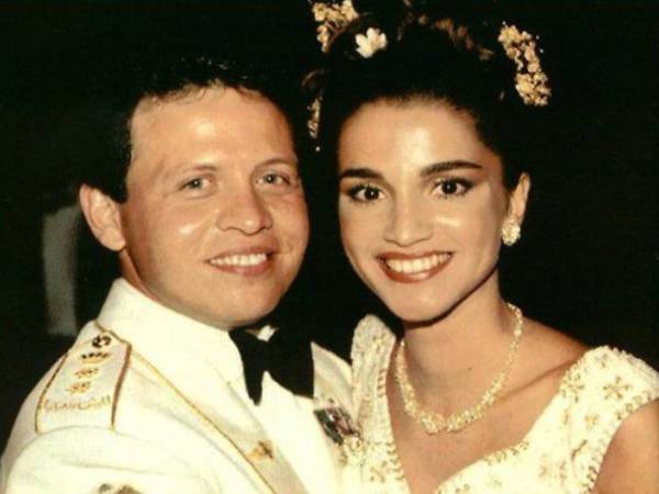 அப்துல்லா பின் அல்-ஹூசைன் மற்றும் ஜோர்டன் அரசி ராணியா அப்துல்லா பின் அல்-ஹூசைன் மற்றும் ஜோர்டன் அரசி ராணியா