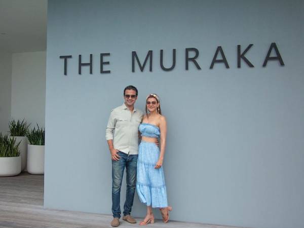 முரகாவில் கணவருடன் காஜல்