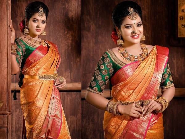 மணப்பெண் லுக்