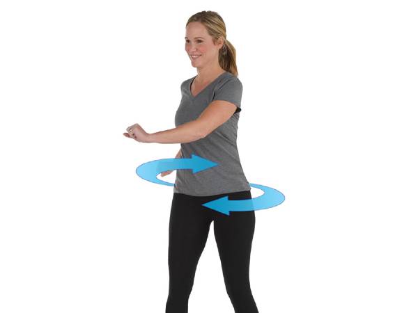 உடலை முறுக்கும் அல்லது திருப்பும் (Twists) பயிற்சி