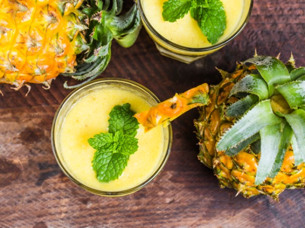 சாத்துக்குடி, அன்னாசி மற்றும் பச்சை ஆப்பிள் ஜூஸ்