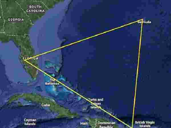 பெர்முடா முக்கோணத்தின் அளவு