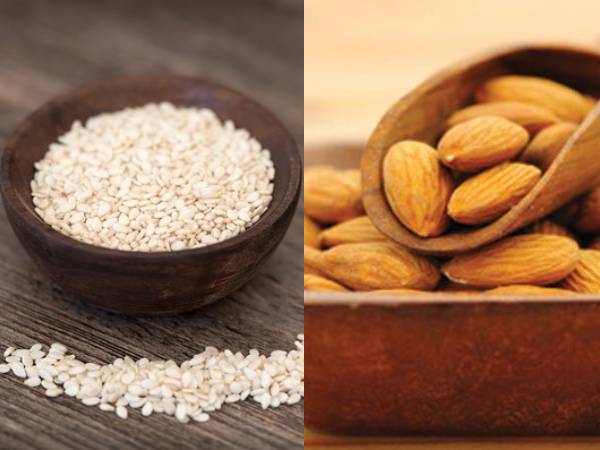 பாதாம் மற்றும் எள்ளு விதைகளை எப்படி சாப்பிட வேண்டும்?