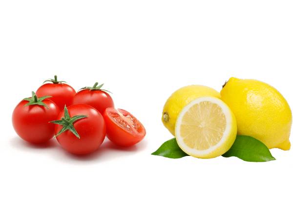 தக்காளி-எலுமிச்சை பேக்