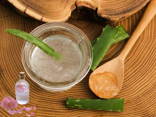 கற்றாழை-ரோஸ்வாட்டர் பேக்