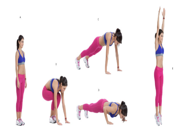 3. பா்பீஸ் (Burpees)