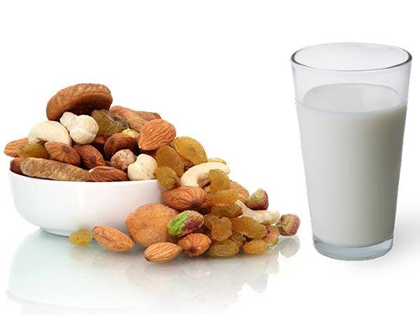 உலர் பழங்கள் கலந்த பால்