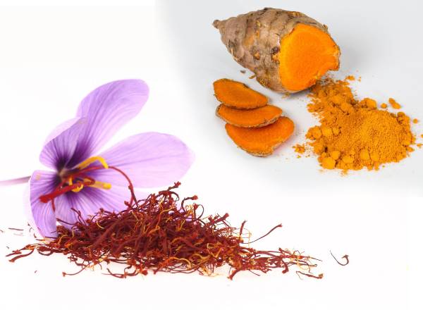 மஞ்சள் மற்றும் குங்குமப்பூ