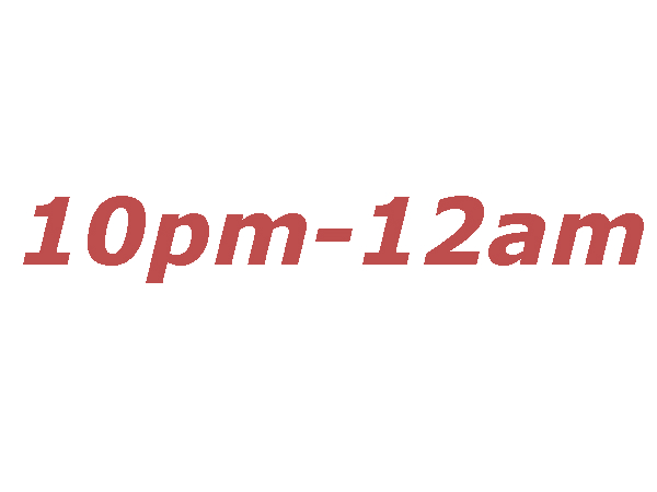 இரவு 10:00 முதல் 12:00