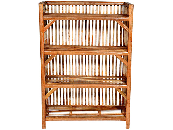 Bamboo 4-Tier Utility Storage Bamboo 4-Tier Utility Storage
