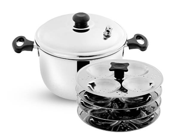 Stainless Steel 4 Plates Idly Maker