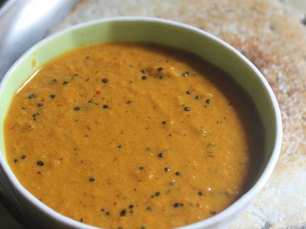 Onion Turmeric Chutney Recipe In Tamil