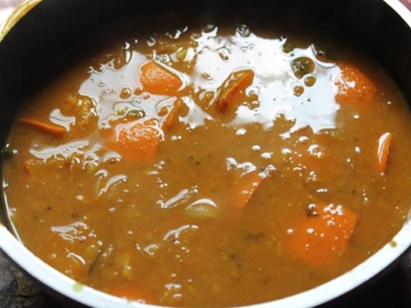Yellow Pumpkin Sambar Recipe In Tamil