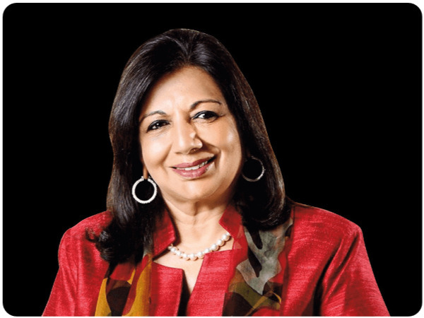 4. கிரண் மசும்தாா் ஷா - பைக்கன் லிமிடெட் (Biocon Limited) நிறுவுனா்