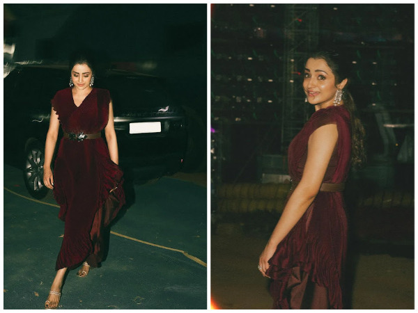 Ponniyin Selvan 2: Actress Trisha Looks From PS 2 Promotions