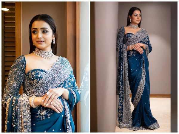 Ponniyin Selvan 2: Actress Trisha Looks From PS 2 Promotions