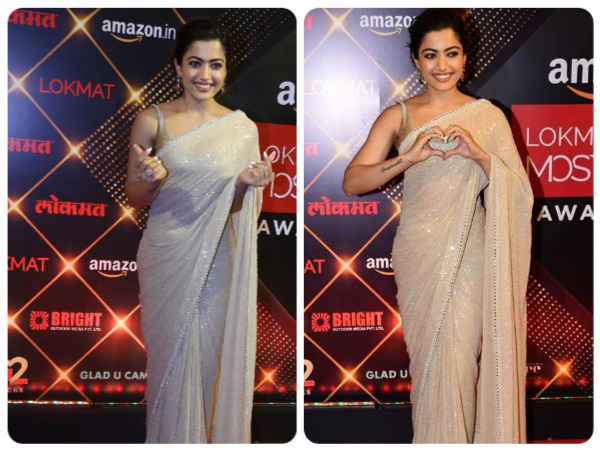 Birthday Special: Best Saree Looks Of Rashmika Mandanna 