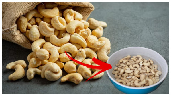 Top Eight Benefits Of Eating Soaked Cashew Everyday In Tamil