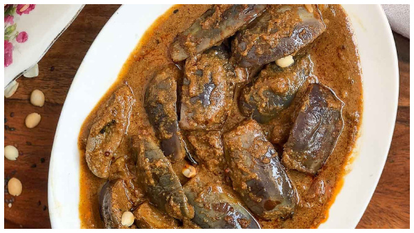 Chettinad Brinjal Masala Recipe In Tamil