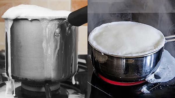 Tricks To Stop Milk Spilling Out Of The Pan In Tamil
