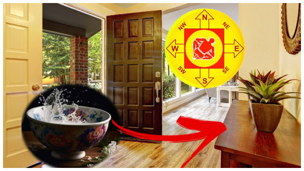 Vastu Tips: Benefits Of Keeping A Bowl Of Water At Home Entrance In Tamil