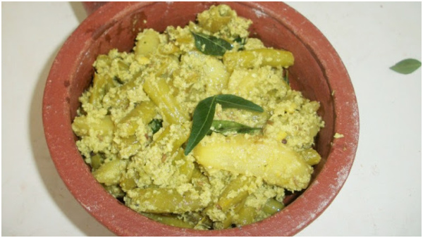 Beans Potato Avial Recipe In Tamil
