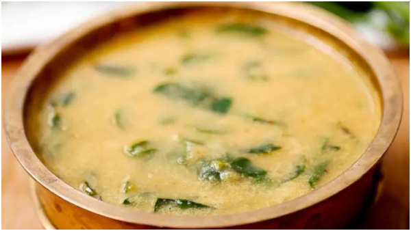 Murungai Keerai Kuzhambu In Tamil