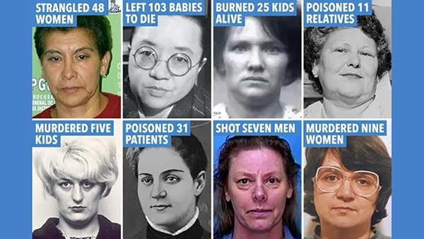 Top 10 Most Ruthless Women Serial Killers in History in Tamil