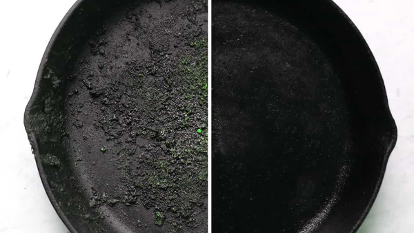 Tips to Clean Iron Pans at Home in Tamil