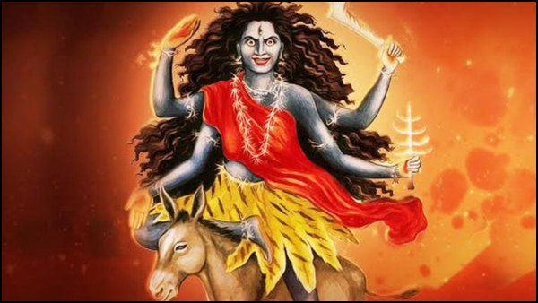 Navratri 2023 Day 7, Colour, kaalratri Puja Vidhi, Timings, Mantra, Muhurat, Vrat Katha, significance In Tamil